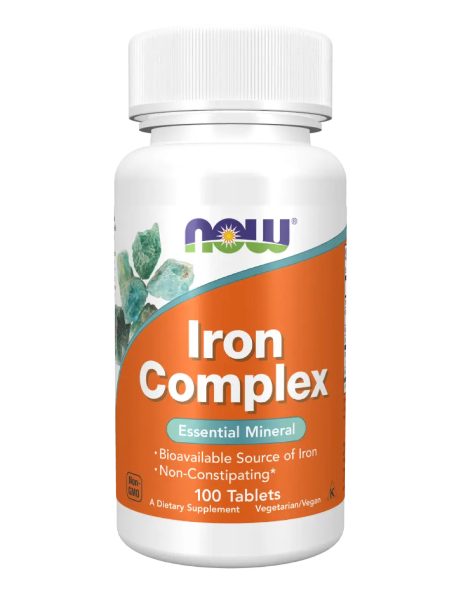 NOW Foods - Iron Complex - 100 tablets Now Foods