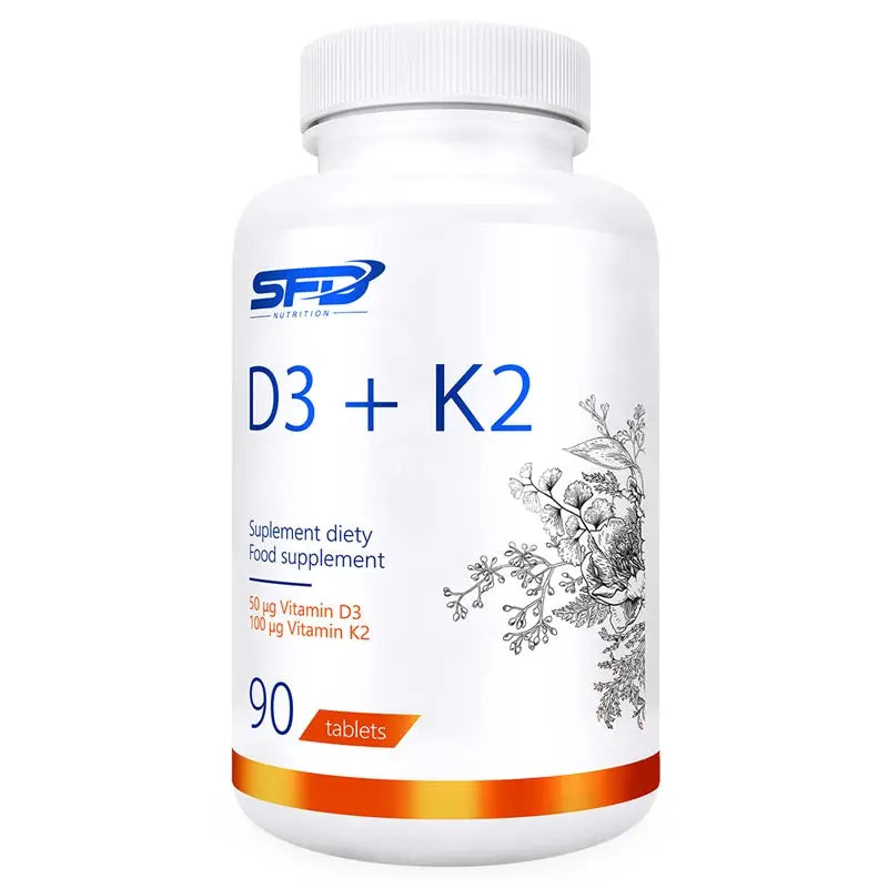 SFD NUTRITION - D3 2000UI + K2 90 tablets SFD NUTRITION