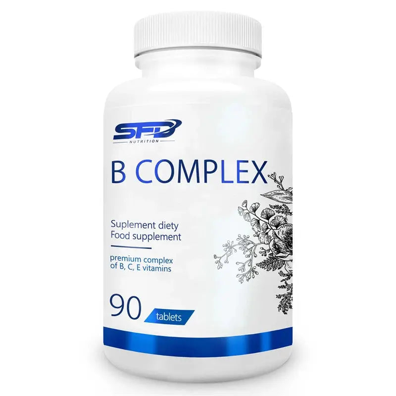 SFD NUTRITION - VITAMIN B COMPLEX 90 tablets SFD NUTRITION