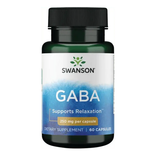 SWANSON GABA 250 mg 60 capsules SWANSON