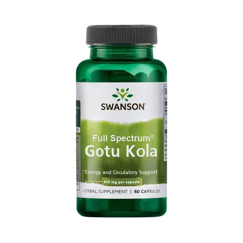 SWANSON GOTU KOLA 435mg 60 capsules SWANSON