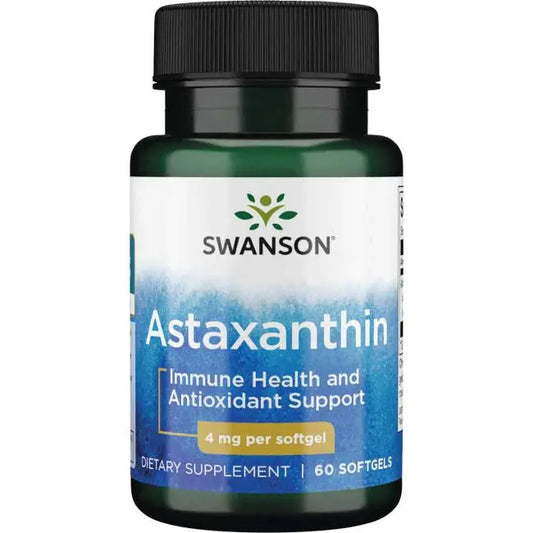 Swanson Astaxanthin 4mg 60 Capsules SWANSON