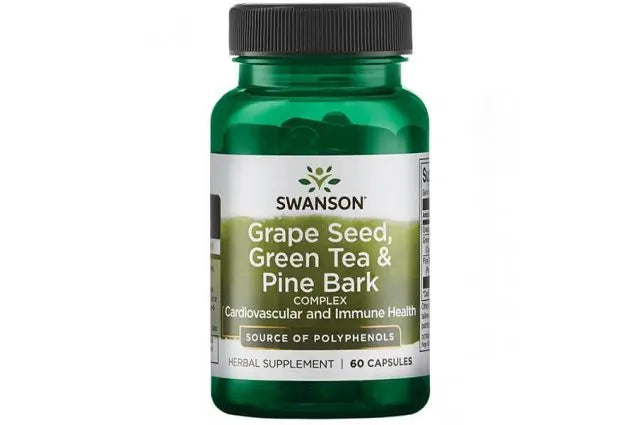 Swanson Grape Seed, Green Tea & Pine Bark Complex SWANSON