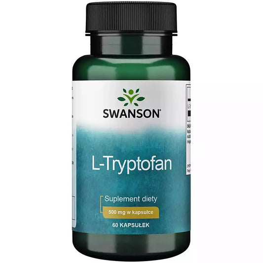 Swanson L-tryptophan 500mg 60 Caps SWANSON