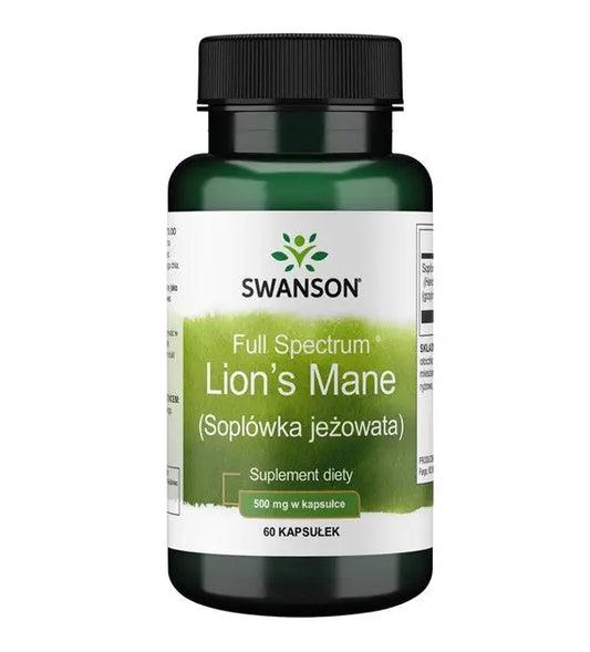 Swanson Lion's Mane Mushroom 60 capsules SWANSON