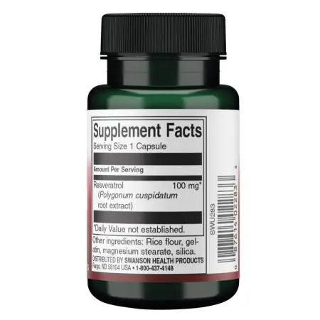 Swanson ULTRA RESVERATROL 100 MG 30 CAPS SWANSON