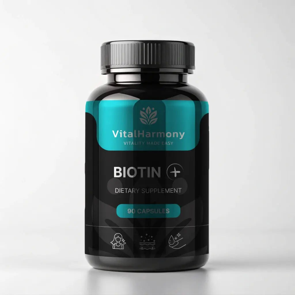 VitalHarmony Biotin Plus 90 capsules VitalHarmony