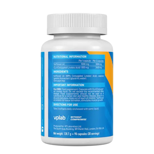 Vplab CLA 1000 90 capsules Vplab