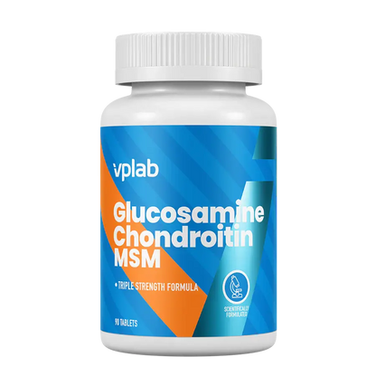 Vplab Glucosamine & Chondroitin & MSM 90 tabletes Vplab