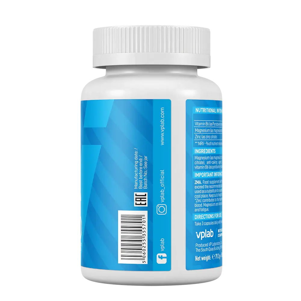 Vplab ZMA 90 capsules Vplab